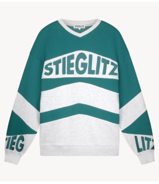 Stieglitz Trui Hugo Sweater Melange Grey