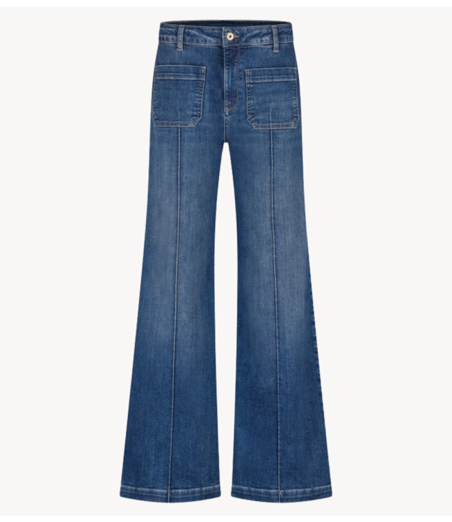 Studio Anneloes Broek Melanie denim trousers denim blue