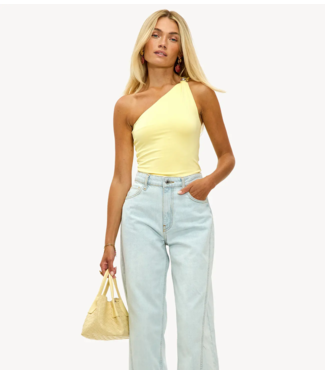 Top LILIES OF LONGING Light yellow top