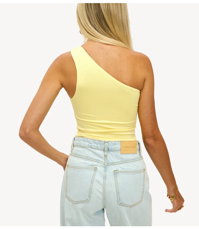 Top LILIES OF LONGING Light yellow top