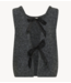 Cream Vest CRBulp Knit Vest Dark Grey Melange