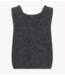 Cream Vest CRBulp Knit Vest Dark Grey Melange
