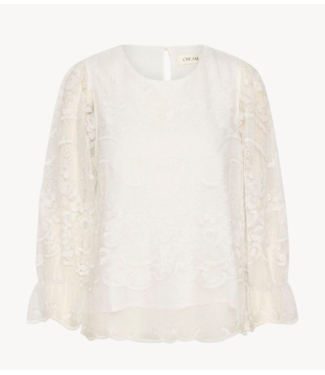 Cream Blouse CRSanne Blouse Whisper White