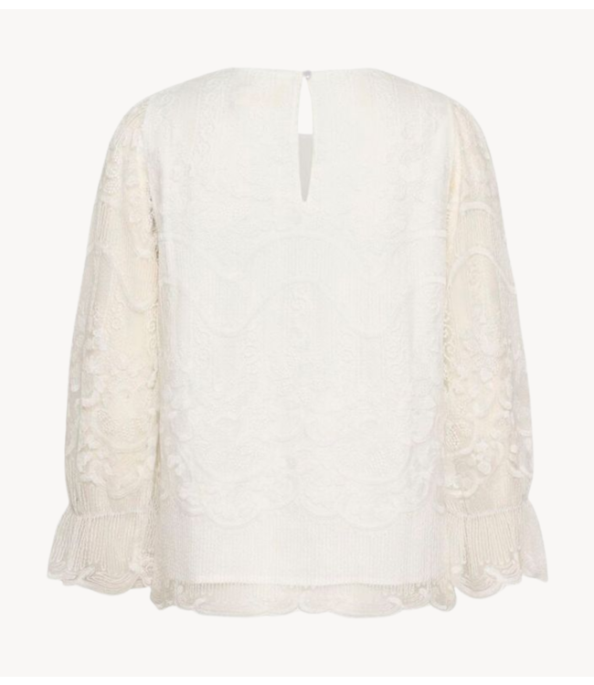 Cream Blouse CRSanne Blouse Whisper White