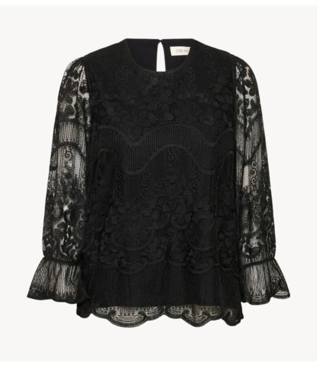 Cream Blouse CRSanne Blouse Pitch Black