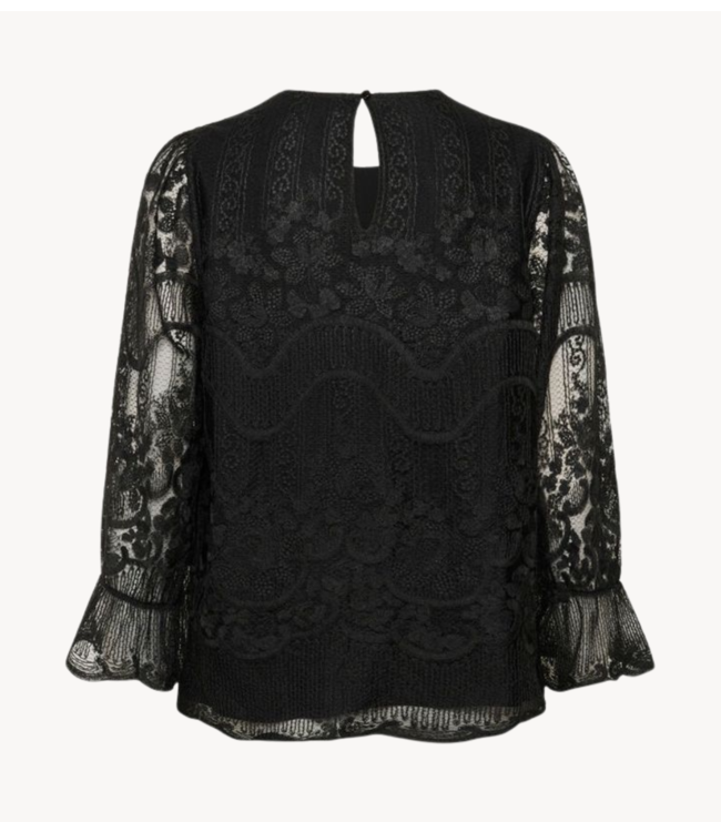 Cream Blouse CRSanne Blouse Pitch Black