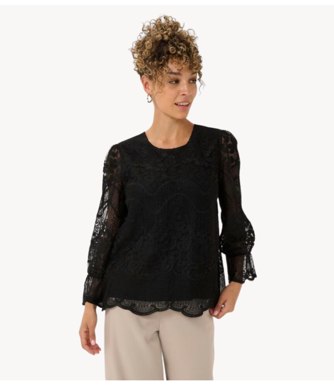 Blouse CRSanne Blouse Pitch Black
