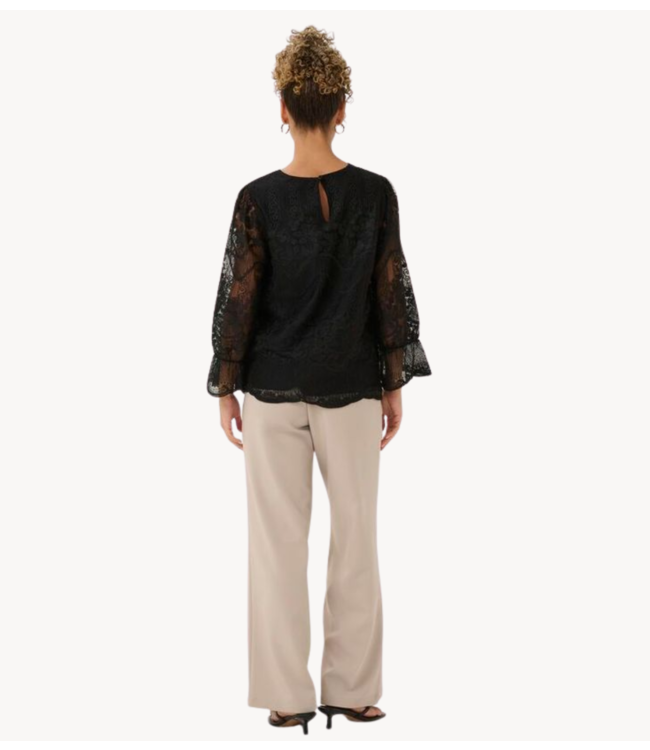 Cream Blouse CRSanne Blouse Pitch Black