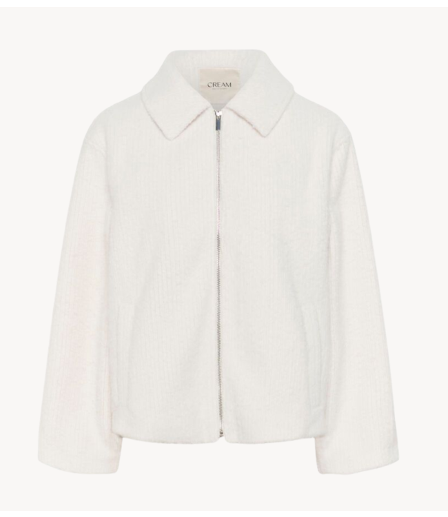 Cream Jacket CRBerit Jacket Whisper White