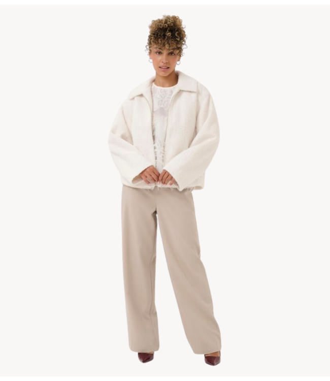 Cream Jacket CRBerit Jacket Whisper White