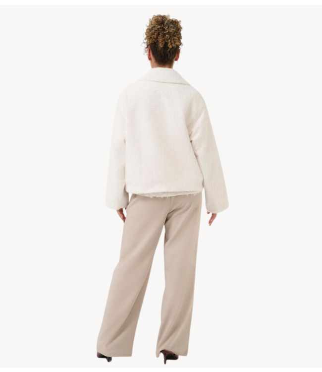 Cream Jacket CRBerit Jacket Whisper White