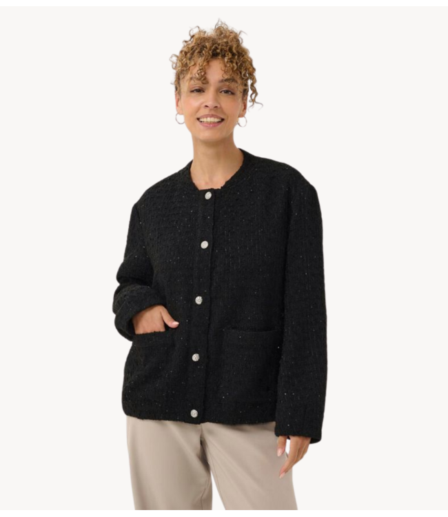 Cream Jacket CRCracker Jacket Pitch Black