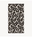 10DAYS Sjaal knit scarf leopard soft white melee