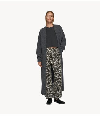 10DAYS Vest maxi knit cardigan antra melee
