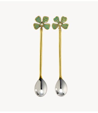 Doing Goods Lepeltjes Lucky Clover Teaspoon Set Doing Goods Lepeltjes Lucky Clover Teaspoon Set