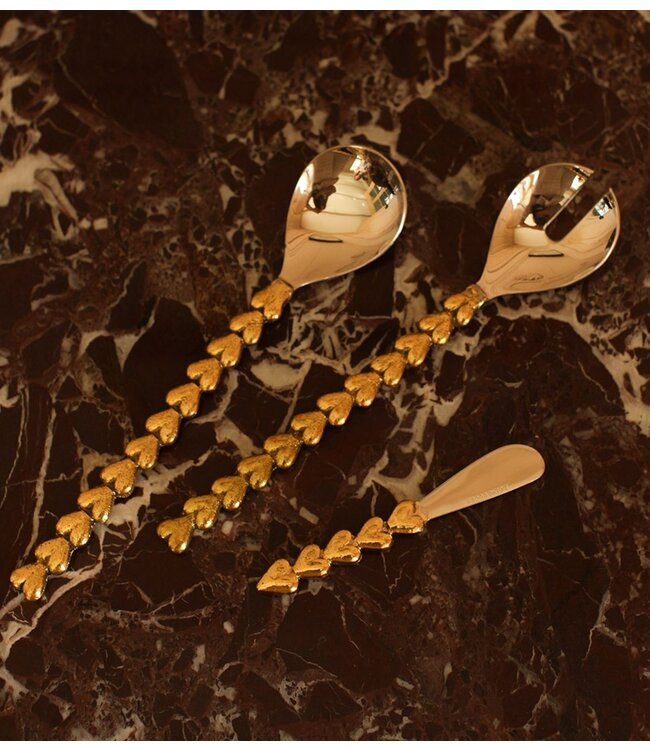 Doing Goods Botermes Holly Heart Butter Knife