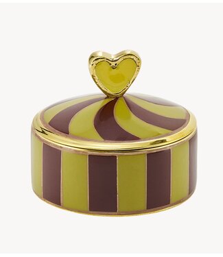 Doing Goods Doosje Pyar Heart Circus Box Medium Yellow Doing Goods Doosje Pyar Heart Circus Box Medium Yellow