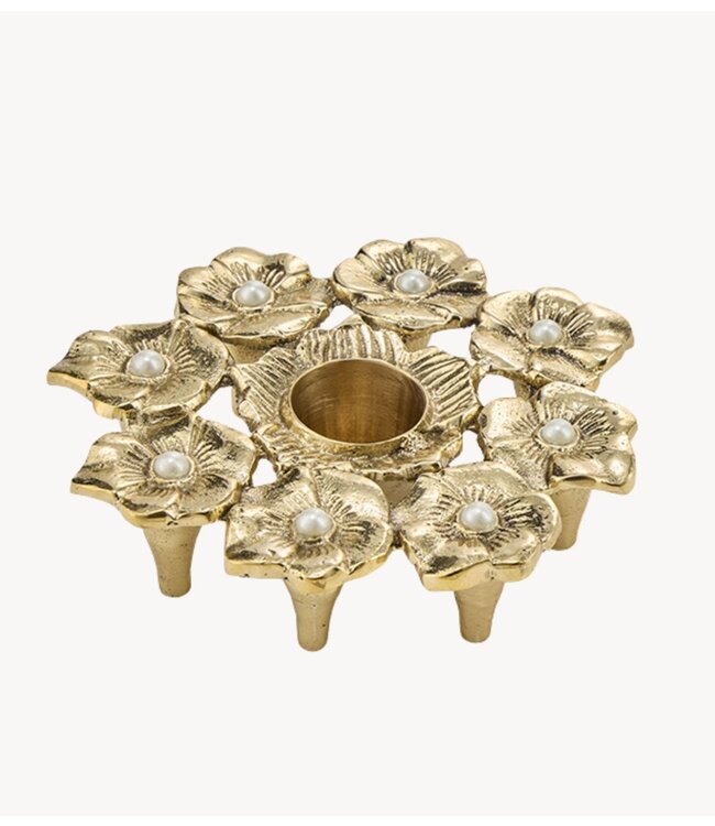 Doing Goods Kaarsenhouder Zoey Flower Candle Holder