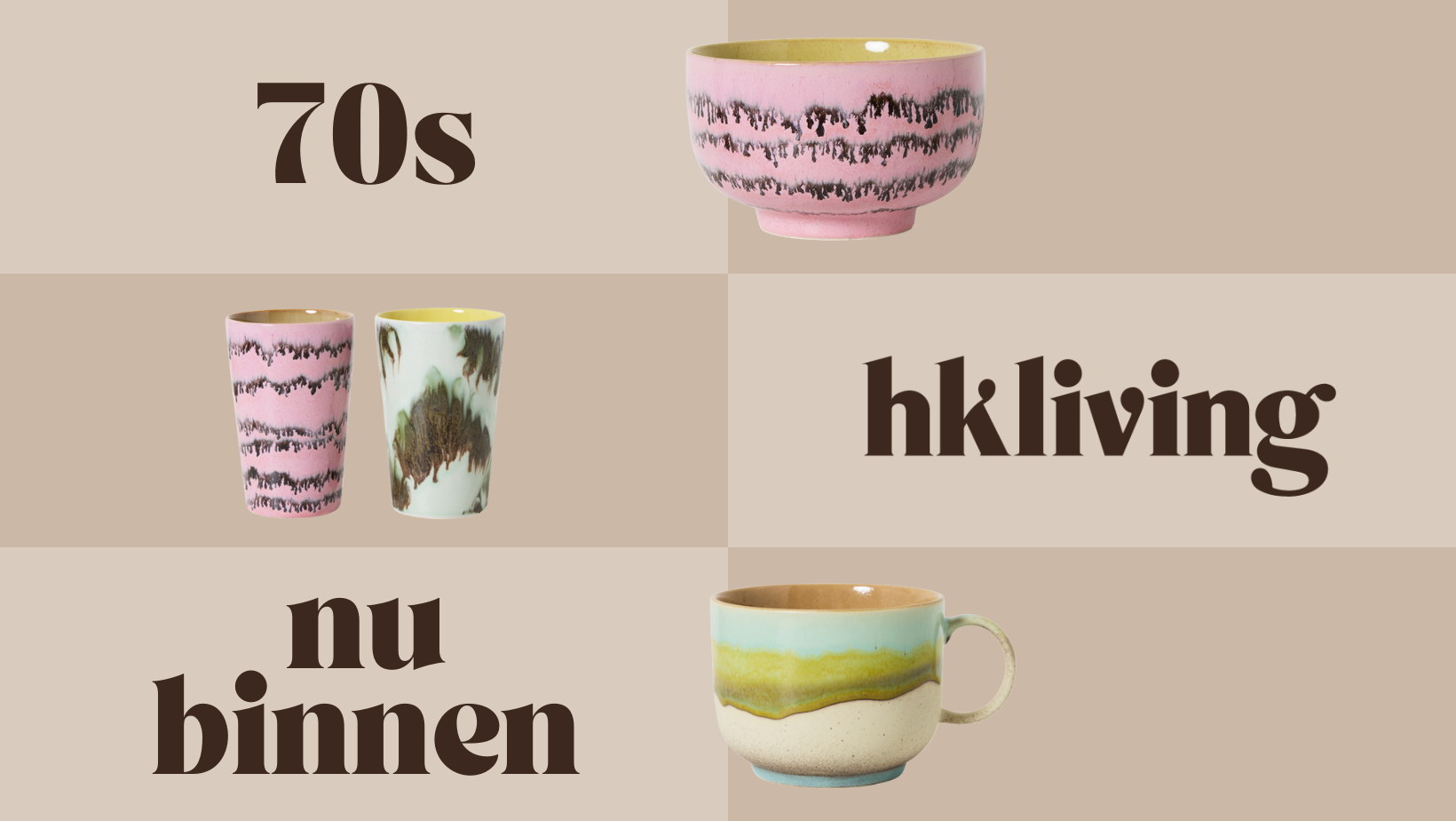 HET IS ZOVER: DE 70S COLLECTIE IS NU HELEMAAL COMPLEET!