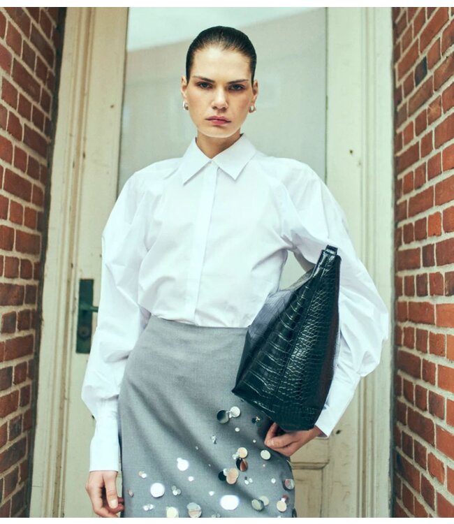 Copenhagen Muse Blouse CMSOPHIE-SHIRT Bright White