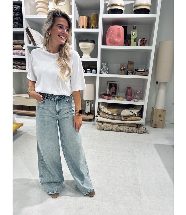 My Essential Wardrobe Jeans MWJessie 174 Low-Crotch X-wide Light Blue