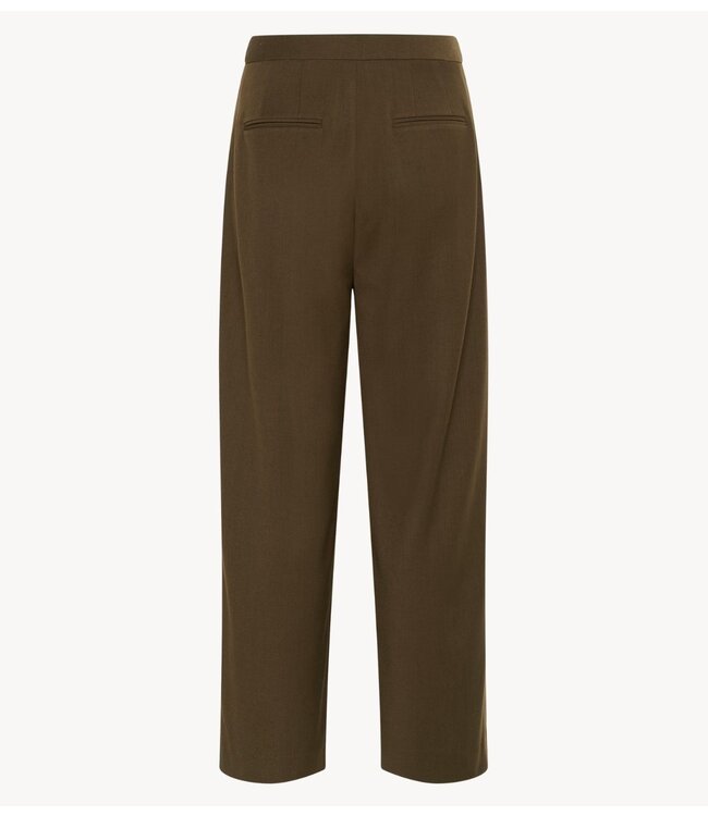 Gestuz Broek GZedina HW pants Dark Beech