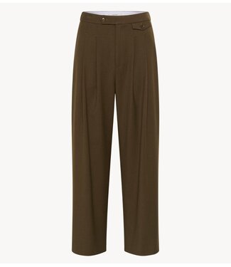 Gestuz Broek GZedina HW pants Dark Beech