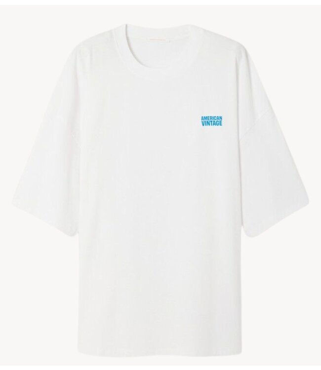 American Vintage T-Shirt GIXY WHITE