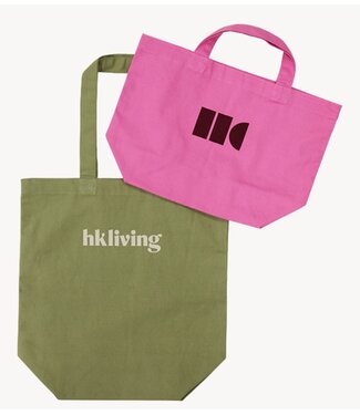 HKLIVING Tas HKLIVING shopping bag 25-26 (set of 2)
