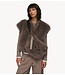 10DAYS Tas hairy cross body bag moonrock
