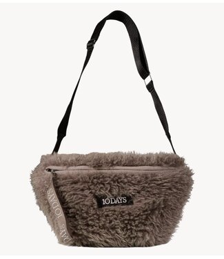 10DAYS Tas hairy cross body bag moonrock