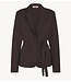 Studio Anneloes Blazer Shiloh bonded blazer espresso