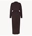 Studio Anneloes Jurk Jette cargo dress espresso