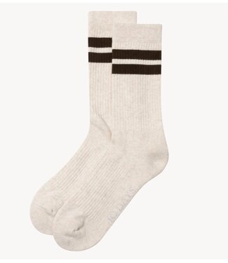 10DAYS Sokken socks 2 stripes soft white melee