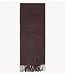 10DAYS Sjaal thick brushed scarf deep wine
