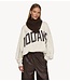 10DAYS Trui baseball sweater 10DAYS soft white melee