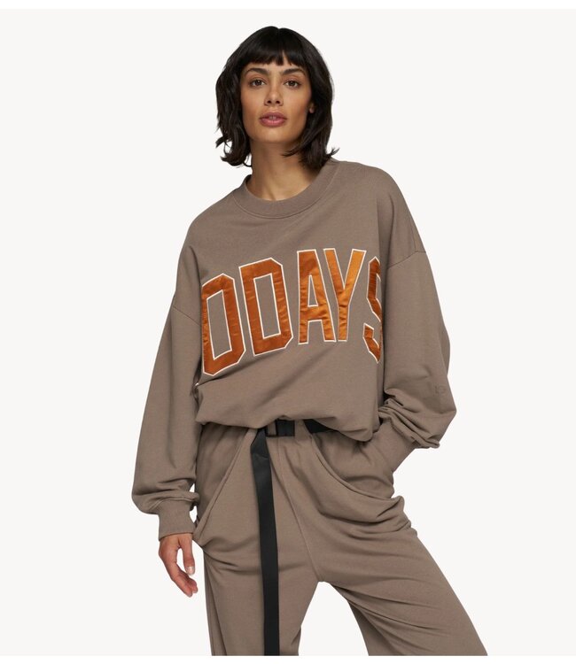 10DAYS Trui baseball sweater 10DAYS moonrock