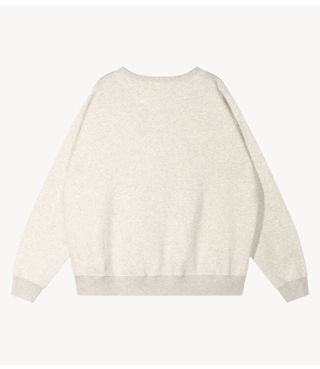 10DAYS Trui statement sweater soft white melee