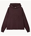 10DAYS Trui statement hoodie embro deep wine