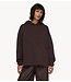10DAYS Trui statement hoodie embro deep wine