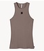 10DAYS Top tank top rib 10 moonrock
