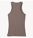10DAYS Top tank top rib 10 moonrock