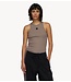 10DAYS Top tank top rib 10 moonrock
