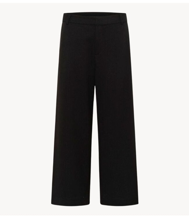 My Essential Wardrobe Broek MWReece Wide Pant Black Long