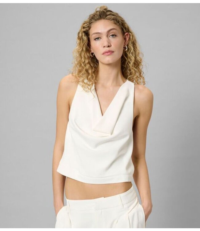 My Essential Wardrobe Top MWMille Waterfall top Snow White