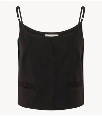 My Essential Wardrobe Vest MWReece Strap Vest Black