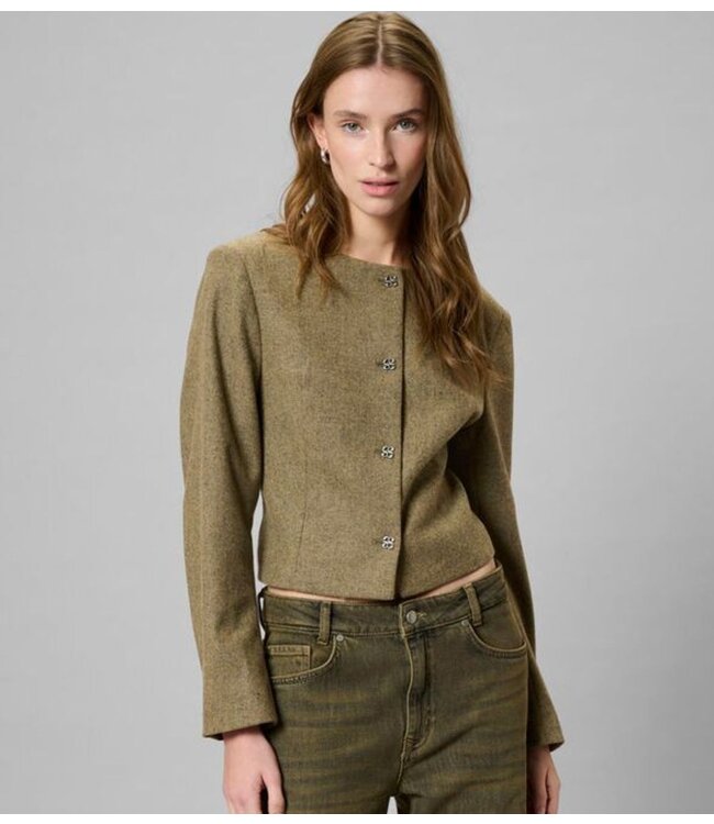 My Essential Wardrobe Blazer MWBilla Short Blazer Amber Melange