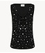 My Essential Wardrobe Top MWGiggo Waterfall Top Black