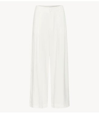 My Essential Wardrobe Broek MWMille High Wide Pant Snow White Long