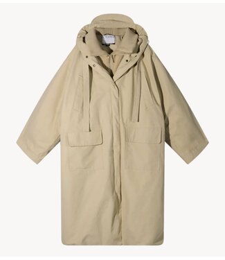 10DAYS Jas the royal parka dark pure sand